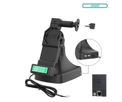 RAM MOUNT Socle de verrouillage inclinable et pivotant Uni-Connâ?¢ avec PoE + données GDS®