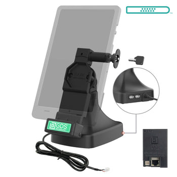 RAM MOUNT GDS® Uni-Connâ?¢ Locking Tilt & Swivel Dock with PoE + Data