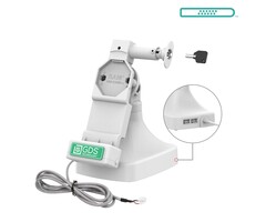 RAM MOUNT Dock di bloccaggio inclinabile e girevole Uni-Connâ?¢ GDS® con PoE + dati - grigio chiaro