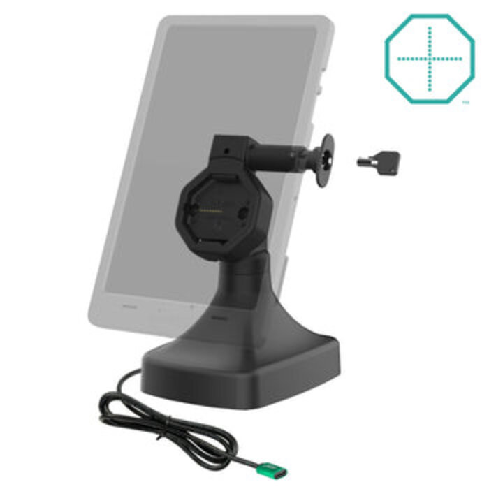RAM MOUNT Base GDS® Uni-Conn? con bloqueo giratorio e inclinable con USB-C