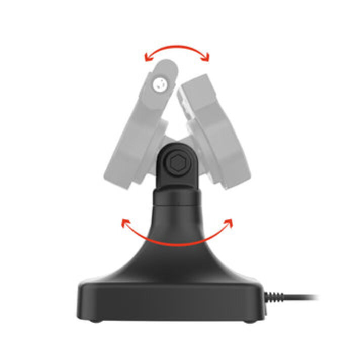 RAM MOUNT Base GDS® Uni-Conn? con bloqueo giratorio e inclinable con USB-C