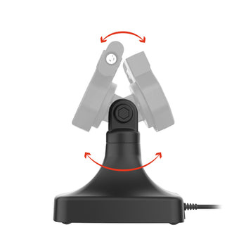 RAM MOUNT Supporto di bloccaggio inclinabile e girevole alimentato Uni-Connâ?¢ con USB-C