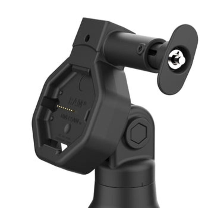 RAM MOUNT Base GDS® Uni-Conn? con bloqueo giratorio e inclinable con USB-C