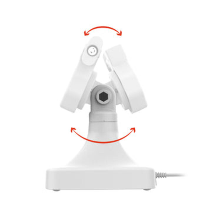 RAM MOUNT Base giratoria e inclinable GDS® Uni-Connâ?¢ con bloqueo y alimentación, USB-C + datos - gris claro