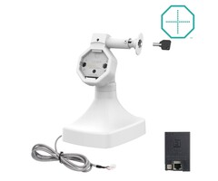 RAM MOUNT Base GDS® Uni-Connâ?¢ con bloqueo, inclinación y giro con PoE - gris claro