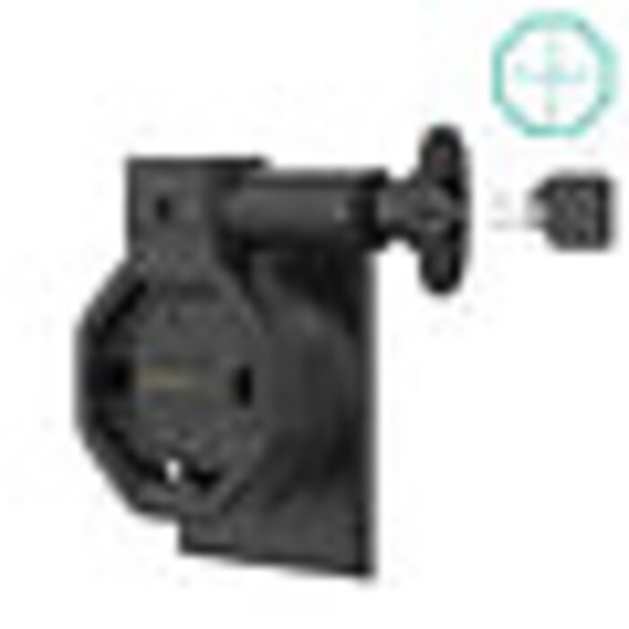RAM MOUNT GDS® Uni-Connâ?¢ Powered Locking Wall Dock with PoE