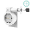 RAM MOUNT Station d'accueil murale verrouillable alimentée Uni-Conn? GDS® avec PoE - Gris clair