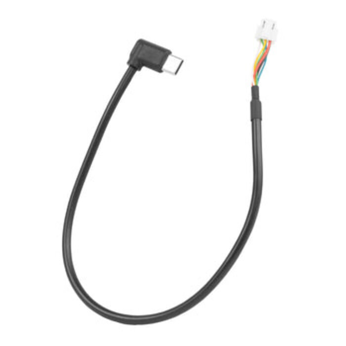 RAM MOUNT Cable USB-C macho a JST macho de 90° RAM®, 0.3 metros de largo