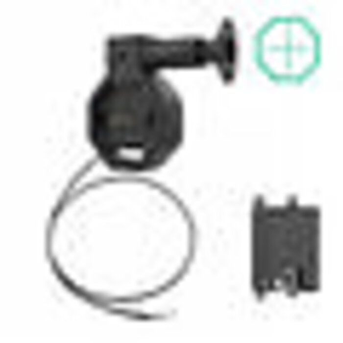 RAM MOUNT GDS® Uni-Conn? Powered PoE Dock con botón de liberación