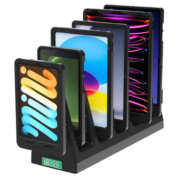 RAM MOUNT RAM Mounts 6-fach GDS Uni-Conn estación de carga de mesa para tabletas en funda protectora IntelliSkin