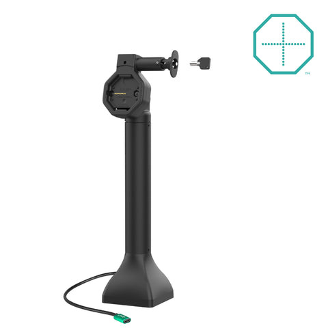 RAM MOUNT Base de pedestal de bloqueo de 14' con alimentación GDS® Uni-Conn?, conector USB-C