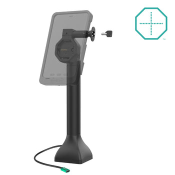 RAM MOUNT Base de pedestal de bloqueo de 14' con alimentación GDS® Uni-Conn?, conector USB-C