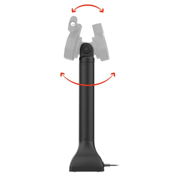 RAM MOUNT Base de pedestal de bloqueo de 14' con alimentación GDS® Uni-Conn?, conector USB-C