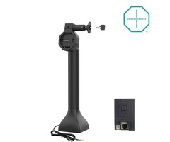 RAM MOUNT Base giratoria GDS® Uni-Connâ?¢ con bloqueo y alimentación de 14' con PoE