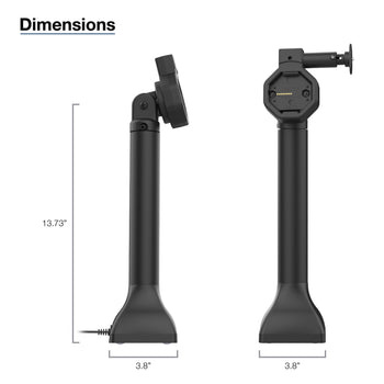 RAM MOUNT Support de verrouillage alimenté Uni-Connâ?¢ 14' avec PoE GDS®