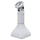 RAM Mounts 7' Pedestal Mount - 2-/4-Hole AMPS Pattern, swivel/tolt 180 degrees, light gray