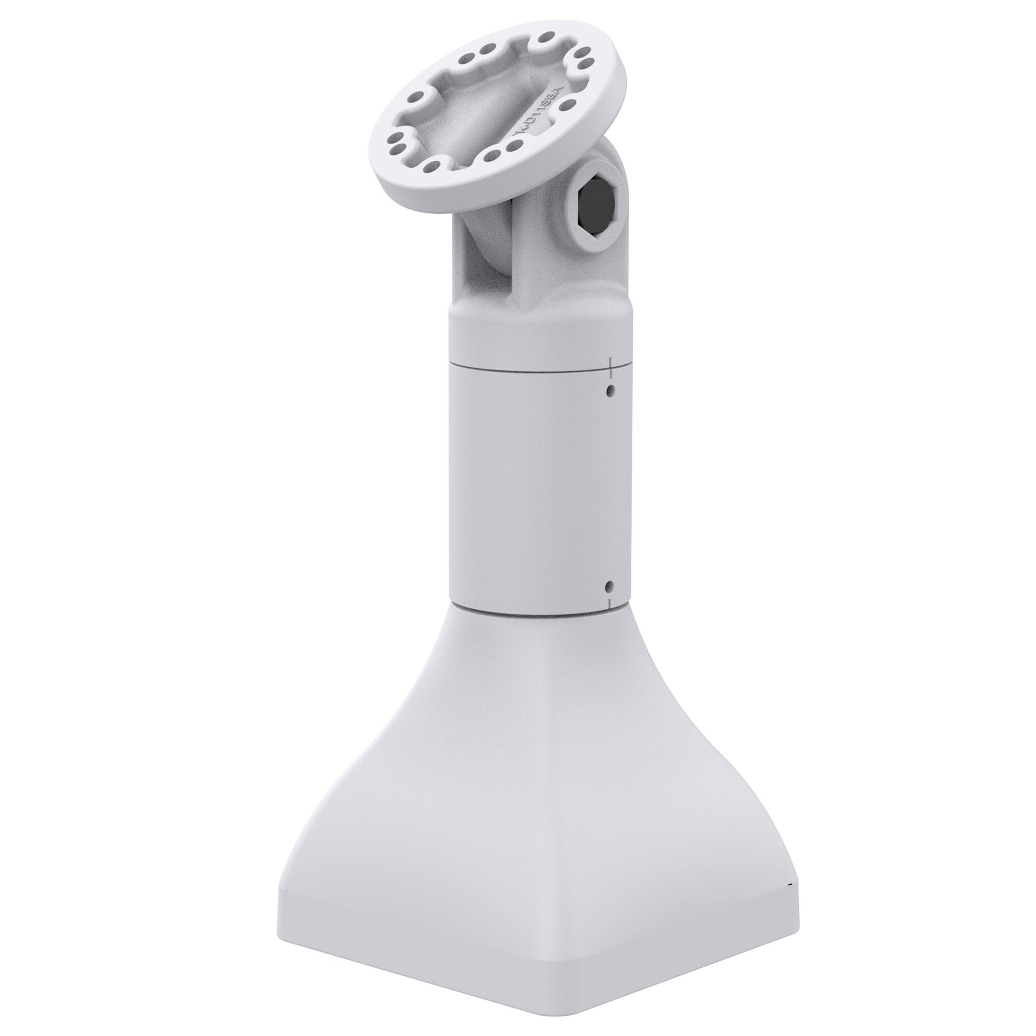 RAM MOUNT Supporto RAM Mounts da 7' - Schema AMPS a 2/4 fori, orientabile/inclinabile di 180 gradi, grigio chiaro