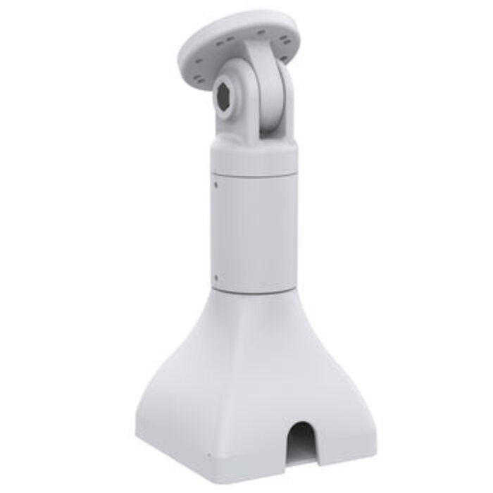 RAM MOUNT Soporte de pedestal RAM Mounts de 7' - Patrón AMPS de 2/4 orificios, giro/inclinación 180 grados, gris claro