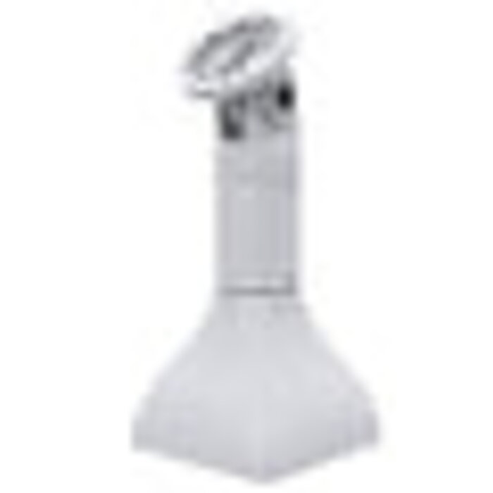 RAM MOUNT Soporte de pedestal RAM Mounts de 7' - Patrón AMPS de 2/4 orificios, giro/inclinación 180 grados, gris claro