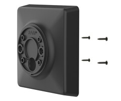 RAM MOUNT RAM Mounts 100 mm & 75 mm VESA to AMPS Hole Pattern Adapter Plate - 2- / 4-Hole AMPS