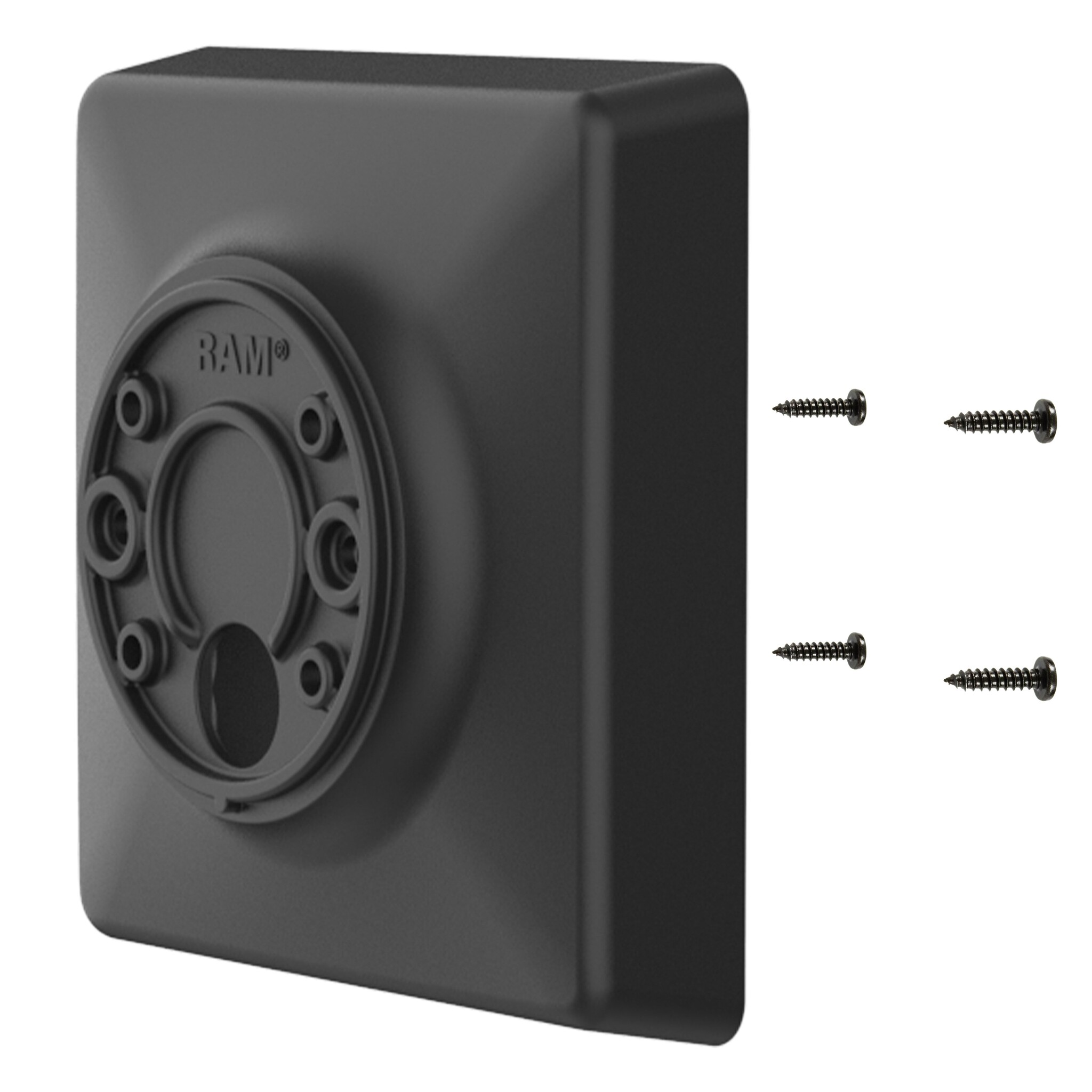 RAM MOUNT Plaque adaptatrice RAM Mounts 100 mm et 75 mm VESA vers grille de trous AMPS - 2 / 4 trous AMPS
