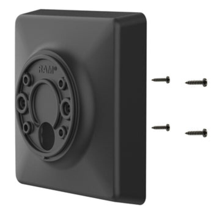 RAM MOUNT Adaptador RAM Mounts 100 mm y 75 mm VESA a orificios AMPS - 2/4 orificios AMPS