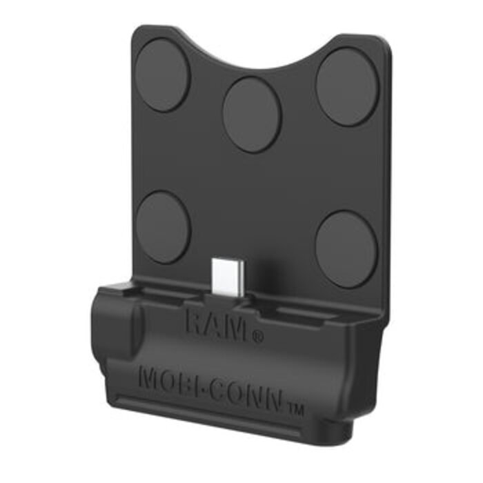 RAM MOUNT RAM Mounts GDS Mobi-Conn Adaptador para smartphones en fundas delgadas - Tecnología GDS - Puerto USB-C externo