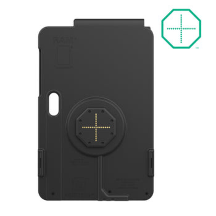 RAM MOUNT Custodia protettiva RAM Mounts IntelliSkin Thin-Case per Samsung Tab Active5 Pro &amp, 4 Pro - Pogo pin posteriori - Tecnologia GDS