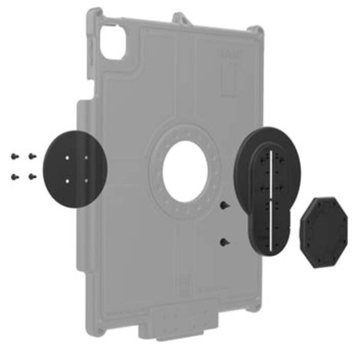 RAM MOUNT RAM Mounts GDS Uni-Conn Adjustable Adapter for IntelliSkin Protective Sleeves - Screw Set