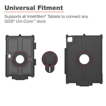 RAM MOUNT RAM Mounts GDS Uni-Conn Adaptateur pour étuis IntelliSkin - Réglable - Jeu de vis