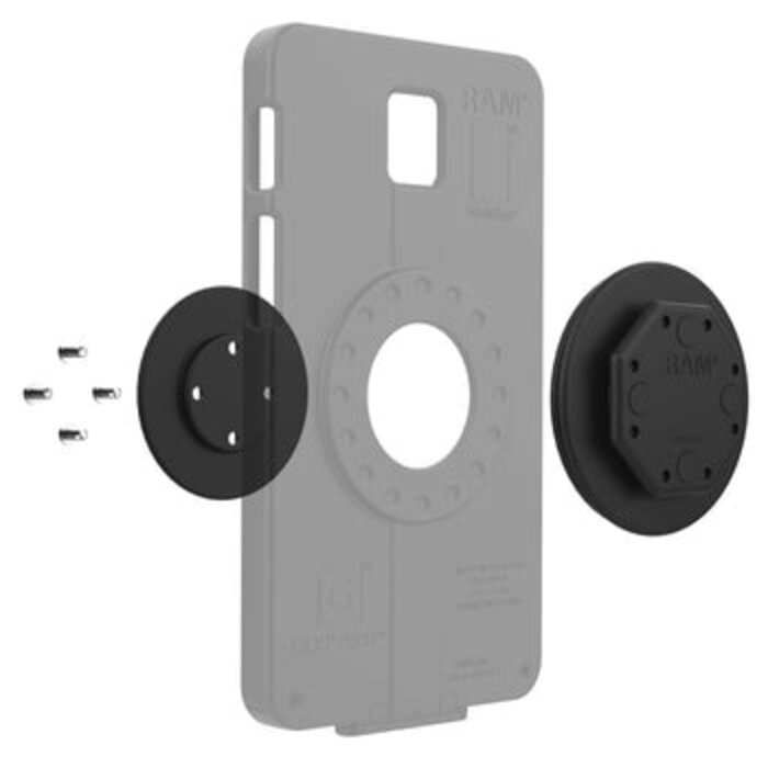 RAM MOUNT RAM Mounts GDS Uni-Conn Adaptador para Fundas IntelliSkin - Juego de tornillos