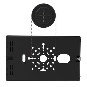RAM MOUNT RAM Mounts GDS Uni-Conn Adapter mit USB-C für Safe-Cases - inkl. Schrauben-Set