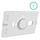 Adaptador RAM Mounts GDS Uni-Conn con USB-C para Safe-Cases - gris claro, incl. kit de tornillos