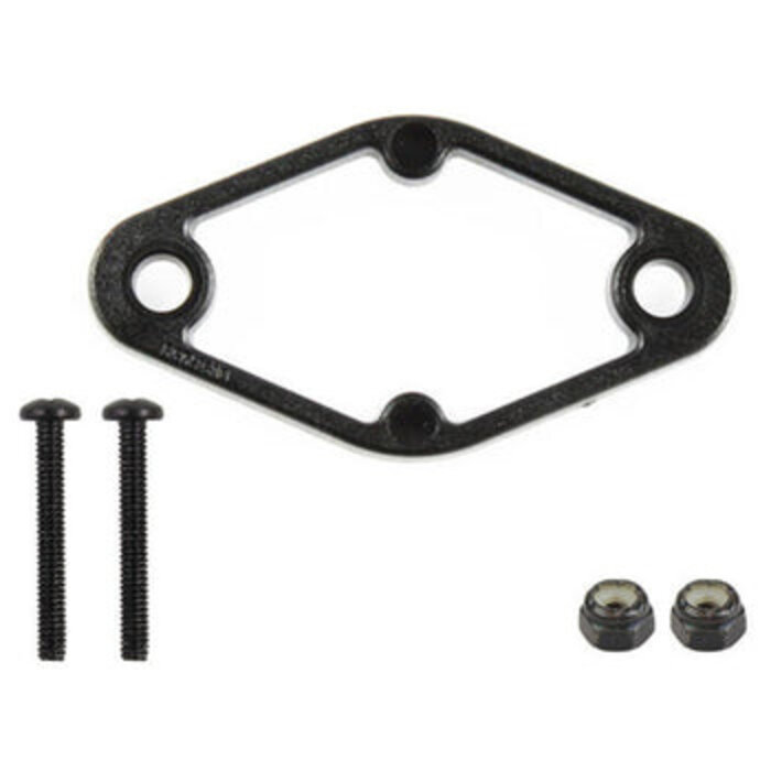 RAM MOUNT RAM Mounts Entretoise trapézoïdale - Composite, 2 trous AMPS
