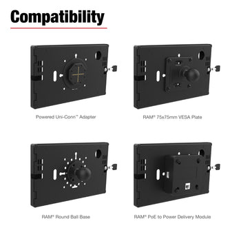 RAM MOUNT RAM Mounts Safe-Case for Samsung Galaxy Tab A9 - Key-Lock - several Hole Pattern