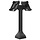 RAM Mounts Base (14 pollici) - due attacchi VESA da 100x100 mm orientabili a 180°