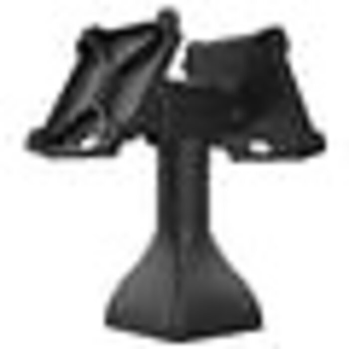 RAM MOUNT RAM Mounts Base (7 pulgadas) - dos soportes VESA de 100x100 mm giratorios 180°