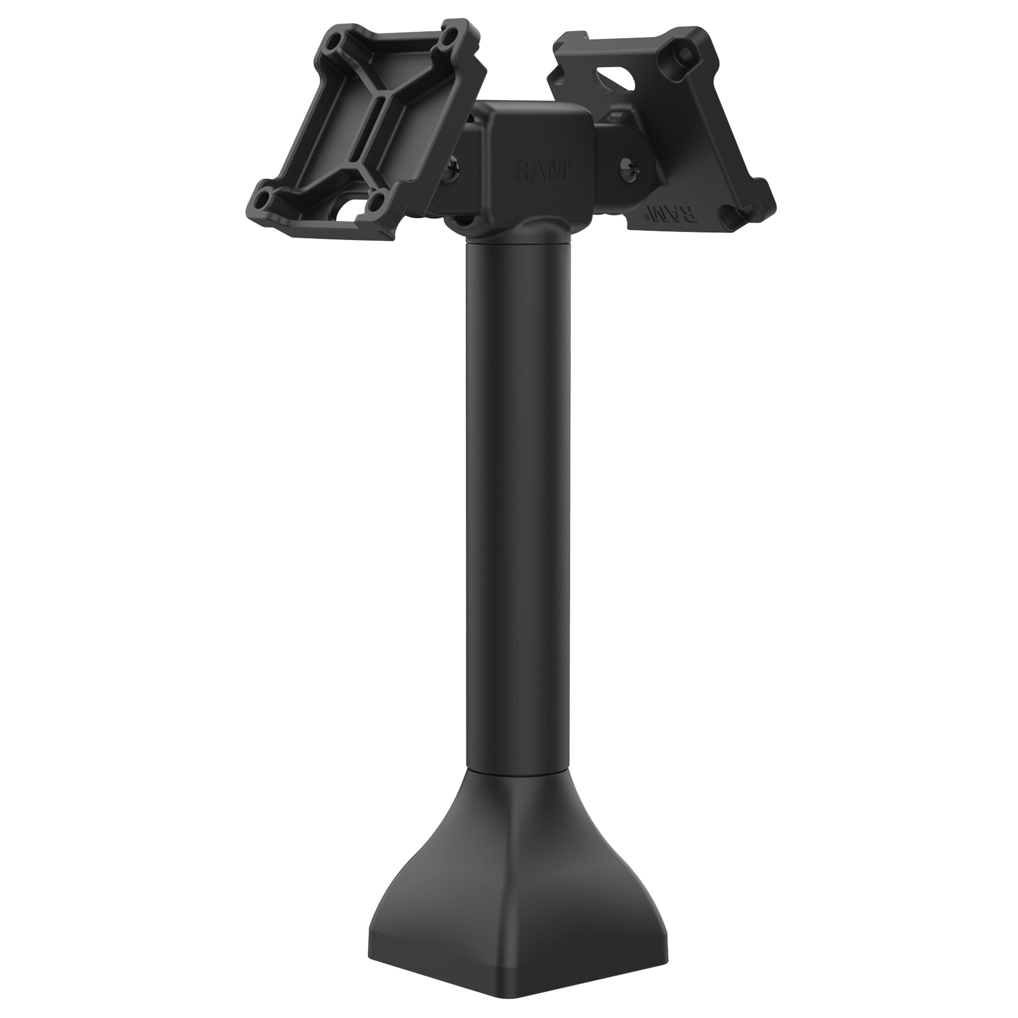 RAM MOUNT RAM Mounts 14' Pedestal Mount with Dual 75 mm VESA Adapters, 180° tilt range