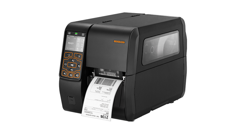 BIXOLON Bixolon XT5-40, 8 Punkte/mm (203 dpi), Disp. (Farbe), RTC, USB, USB Host, RS232, Ethernet, schwarz, 512 MB RAM / 512 MB Flash
