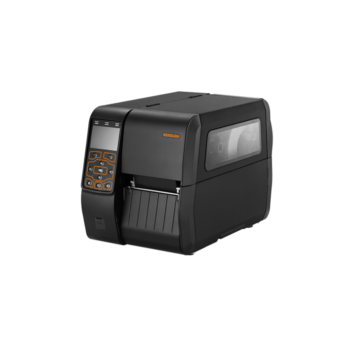 BIXOLON Bixolon XT5-40, 8 Punkte/mm (203 dpi), Disp. (Farbe), RTC, USB, USB Host, RS232, Ethernet, schwarz, 512 MB RAM / 512 MB Flash