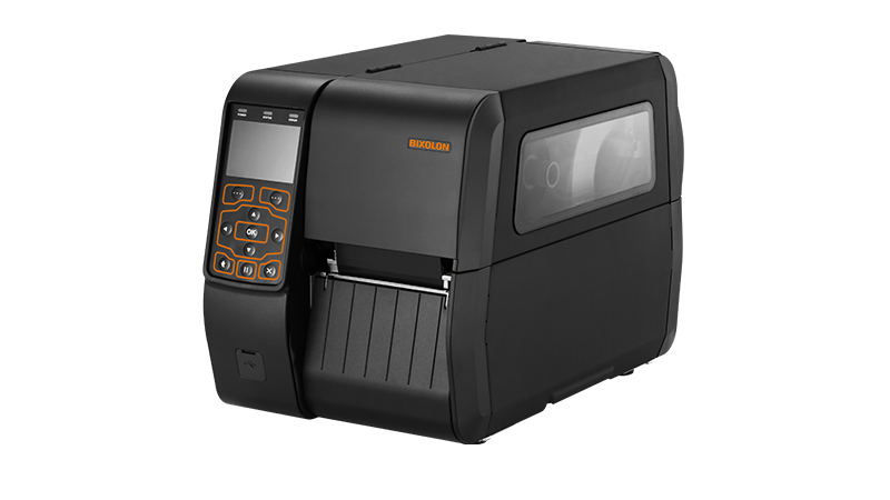 BIXOLON Bixolon XT5-40, 8 Punkte/mm (203 dpi), Disp. (Farbe), RTC, USB, USB Host, RS232, Ethernet, schwarz, 512 MB RAM / 512 MB Flash