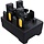 Zebra charging station, 4 slots, 543 g, order separately: power supply