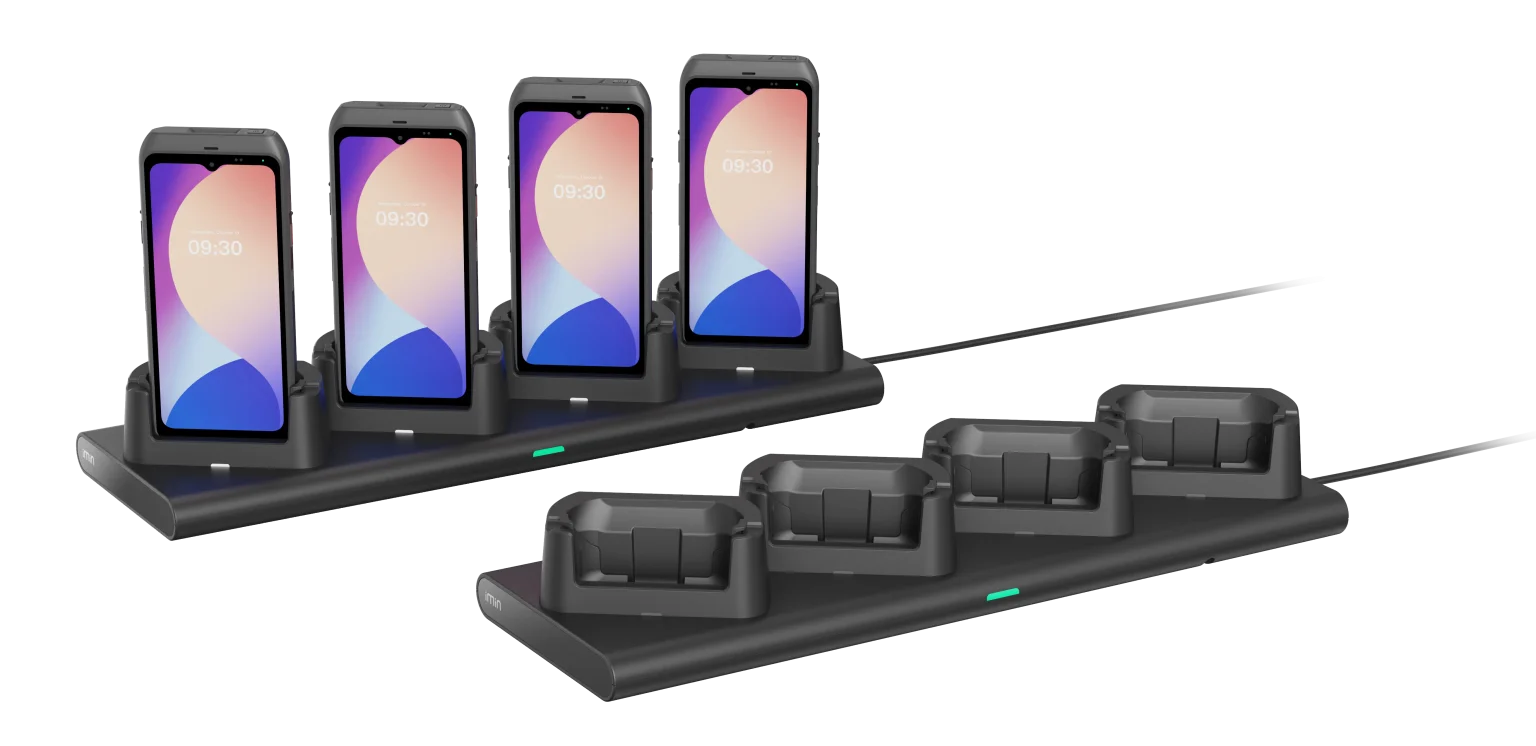 iMin iMin Lark 1 4-Slot Charging Cradle – ML1-22 – Nero – Spina europea G – SKU ML122A001