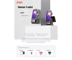 iMin iMin Heron 1 mini Display – SH1-21 – 15.6" – TP – Noir – SKU SH121A001