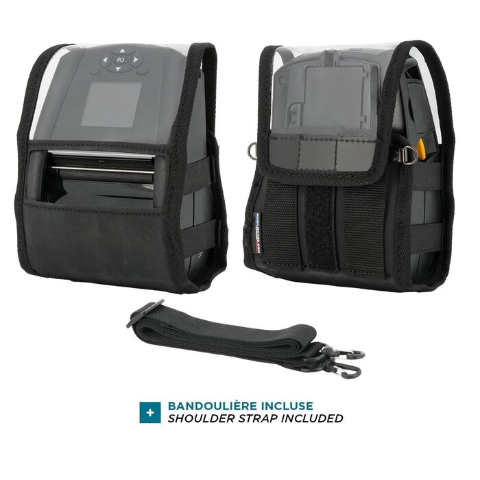 MOBILIS MOBILIS Universele Soft Case voor Mobiele Printer M met Schouderriem