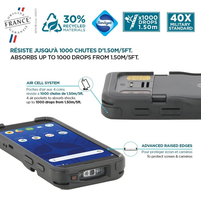 MOBILIS Custodia ultraresistente PROTECH per Datalogic Memor 30 e 35