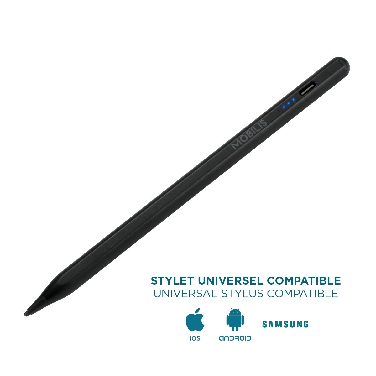 MOBILIS Stylet Actif Universel pour Tablette MOBILIS - Précision et Autonomie