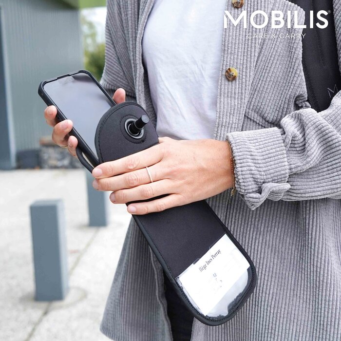 MOBILIS Mobilis abschließbare Signalblocker-Tasche für Smartphones bis 7''