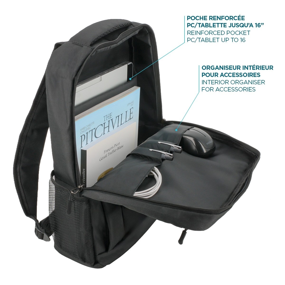 MOBILIS Sac à dos Essential 14-16 pouces - 18L