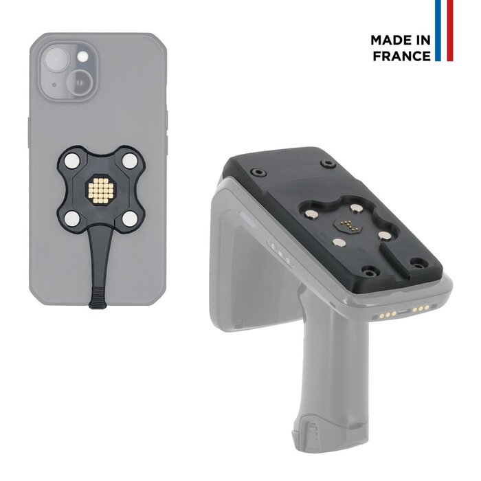 MOBILIS Adattatore Smart Pin Energia Mobile per Zebra RFD40 Sled